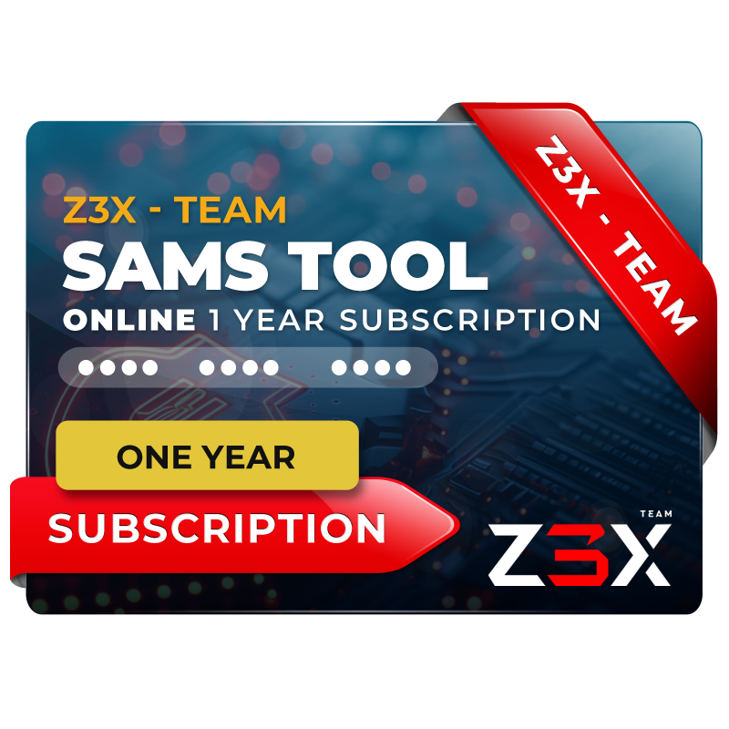 Z3X SamsTool Online – 1 Year License Activation